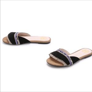 ⭐️ House Of Harlow 1960 Mimi Fringe Sandals 6